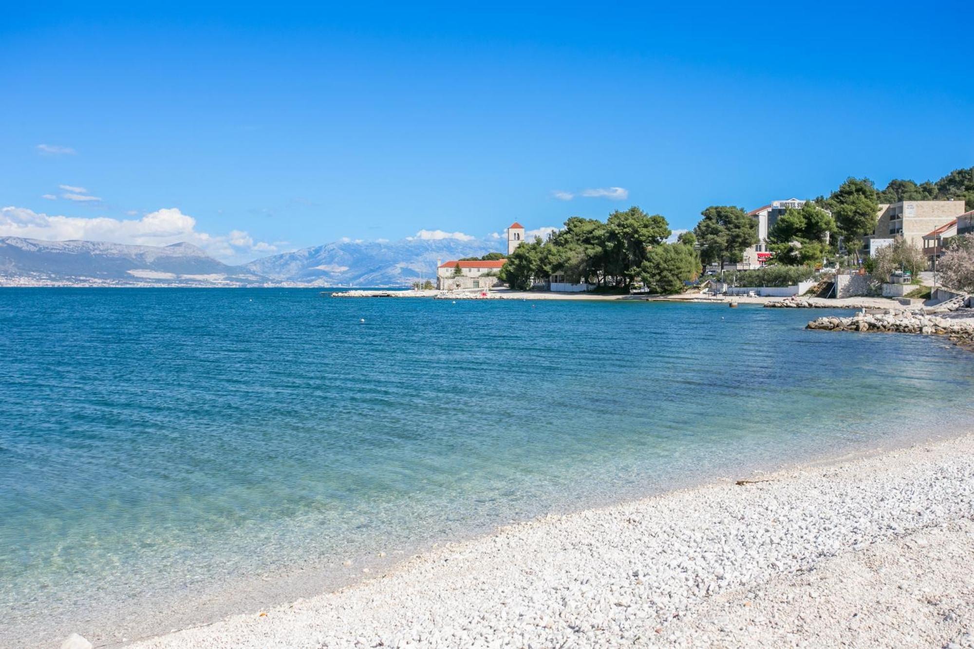 Apartments By The Sea Mastrinka, Ciovo - 4836 Trogir Kültér fotó